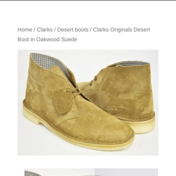 Clarks Original Desert Boot Oakwood Suede​
